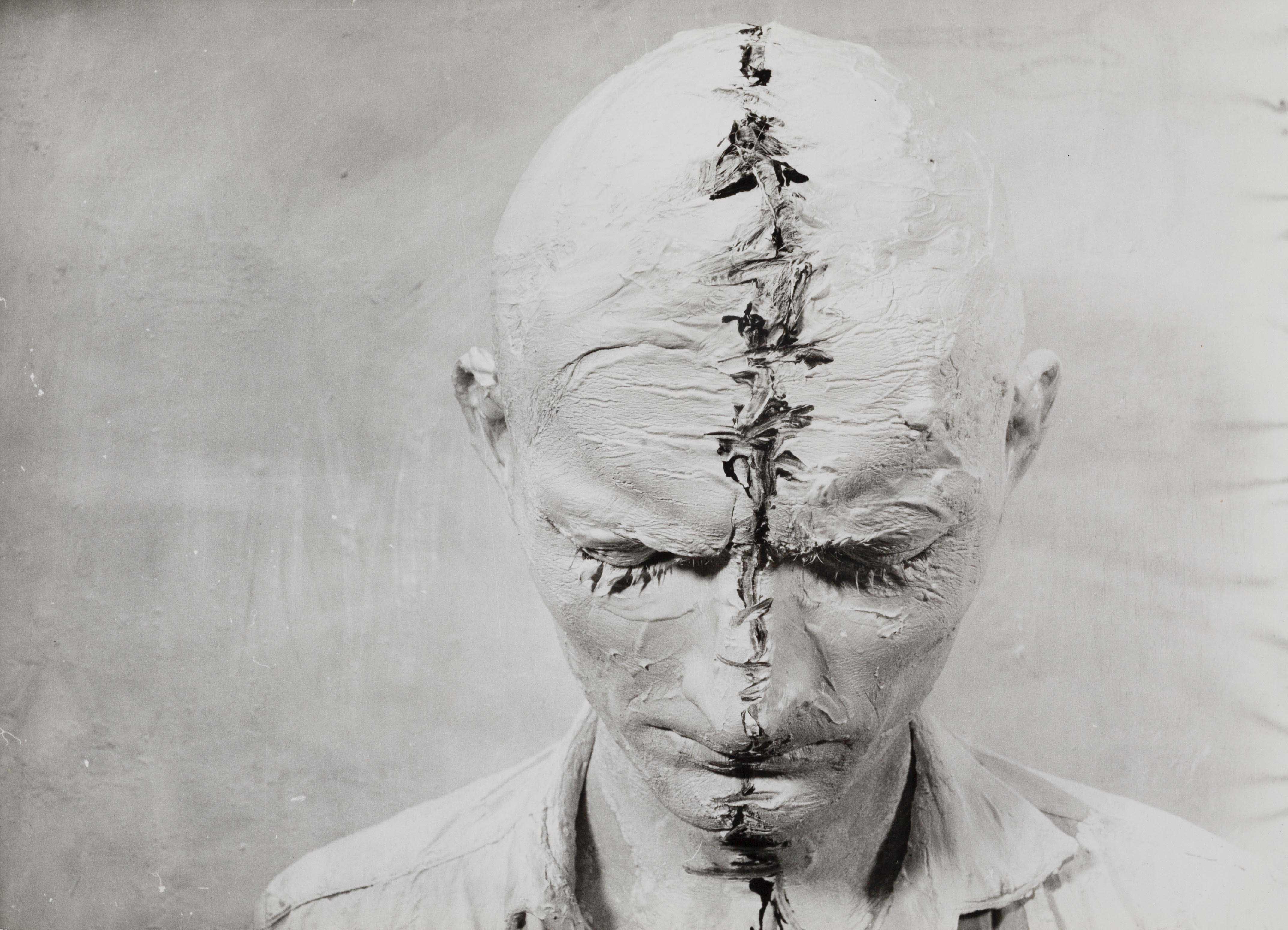 GÜNTER BRUS (1938–2024) 'Self-Painting I, Head Painting', Vienna, Operngasse, December 1964