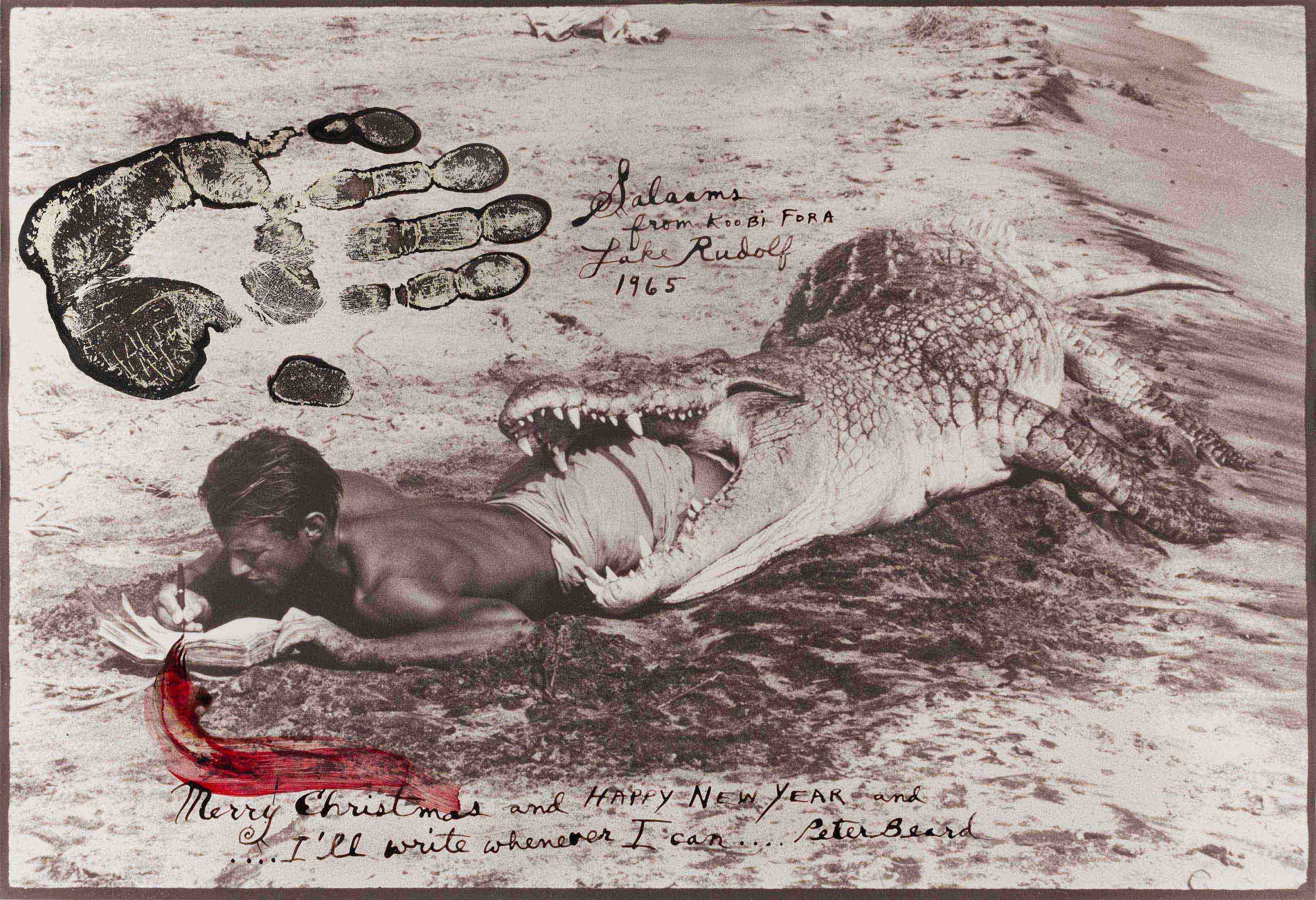 PETER BEARD (1938–2020) 'I'll write whenever I can', Kenia, Africa 1965