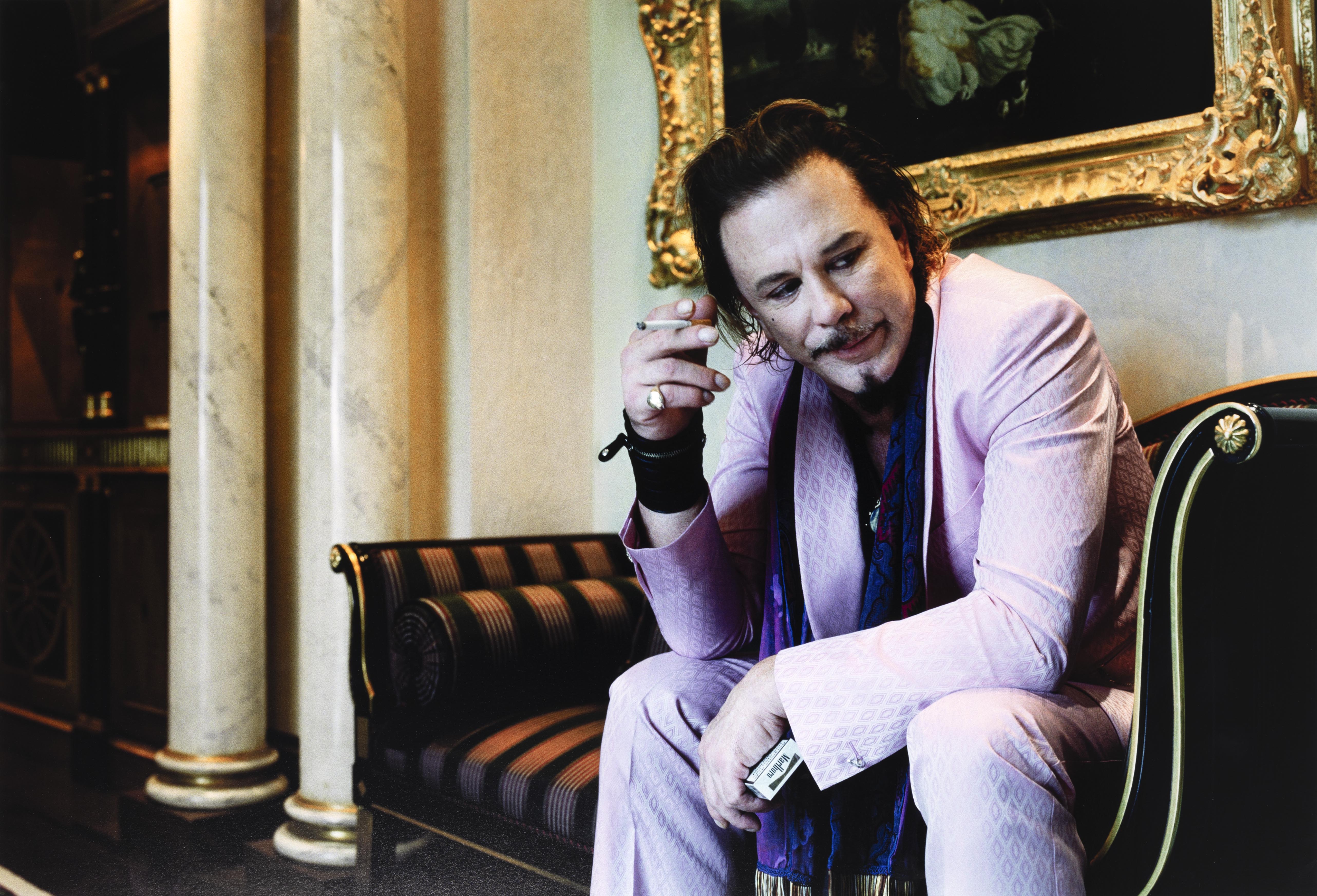 BRYAN ADAMS (*1959) Mickey Rourke, London 2005