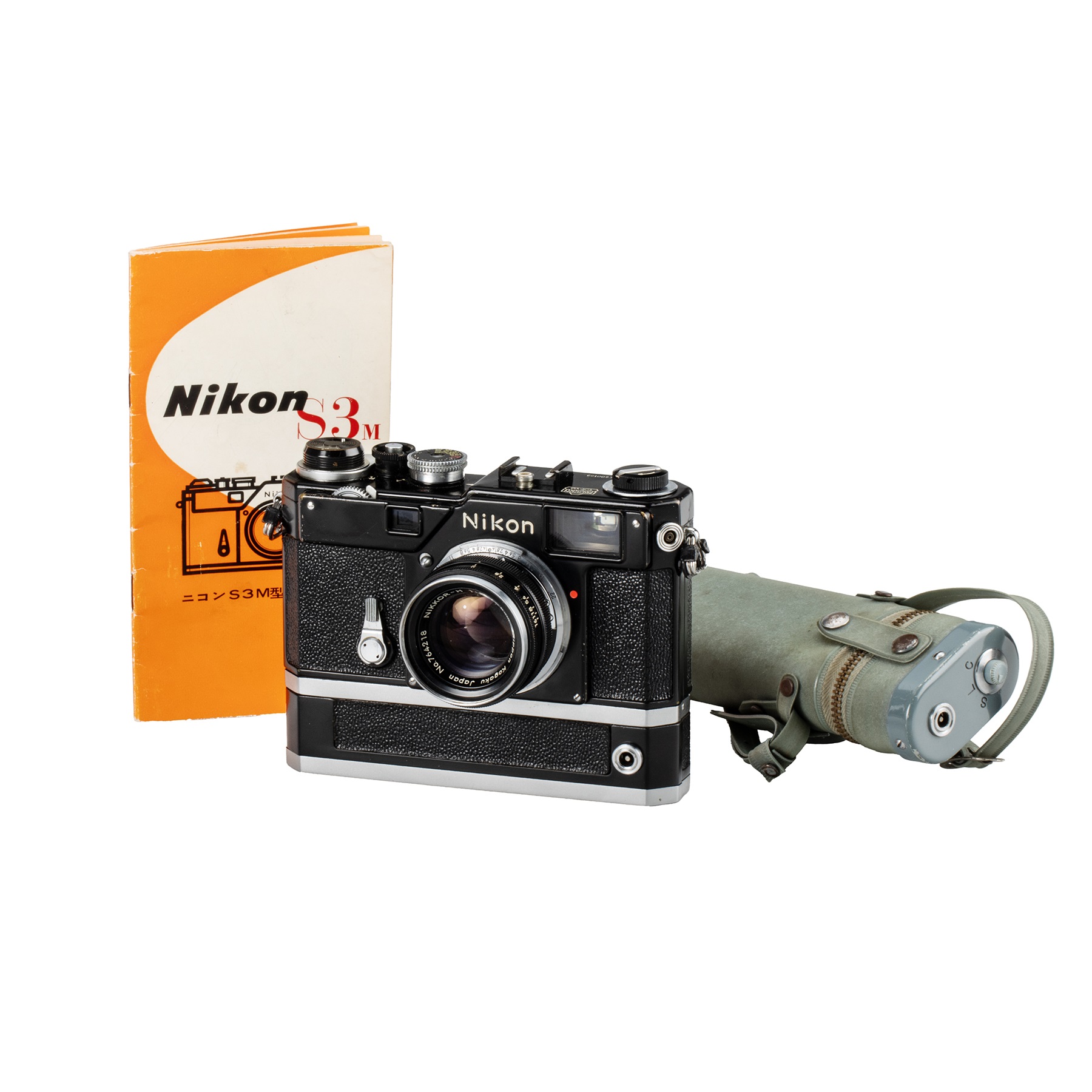 Nikon S3-M Black Paint with Motordrive, 1960