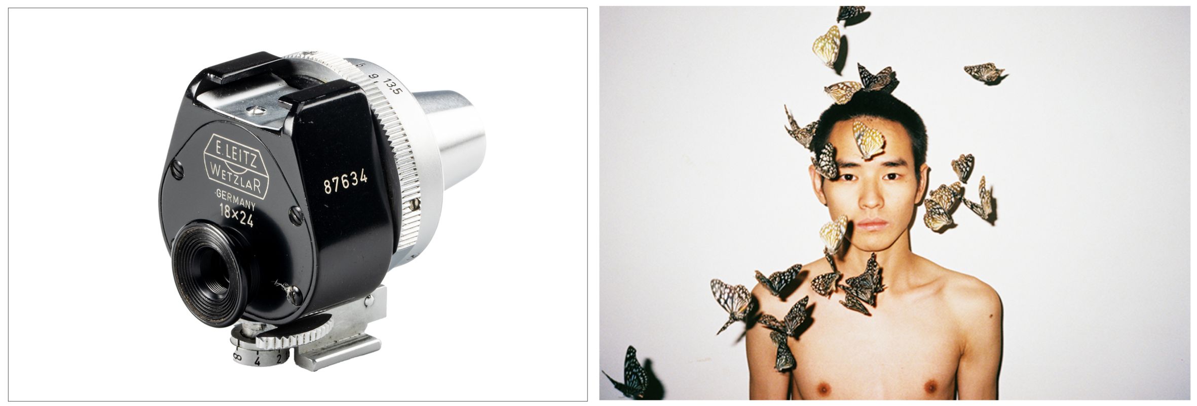  Ren Hang, Untitled, 2010 | Leitz Prototype-Finder for 18x24mm Halfframe, 1960