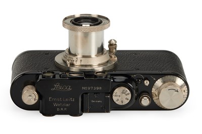 Lot 33 - Leica II Mod. D Black 'Charles & Anne Lindbergh'