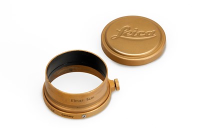 Lot 36 - Leica IIIa + MOOLY Gold Set