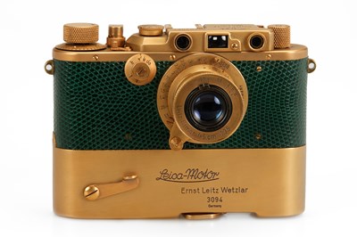 Lot 36 - Leica IIIa + MOOLY Gold Set