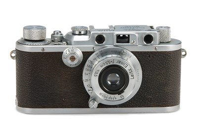 Lot 37 - Leica IIIa 'Marine M110' + Elmar 3.5/3.5cm 'Luftwaffen-Eigentum'