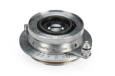 Lot 38 - Leica IIIa 'Marine' + 3.5/3.5cm 'Luftwaffen-Eigentum'