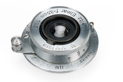 Lot 38 - Leica IIIa 'Marine' + 3.5/3.5cm 'Luftwaffen-Eigentum'