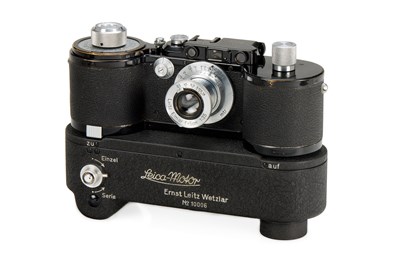 Lot 39 - Leica 250 GG w. Leica-Motor MOOEV No.10006