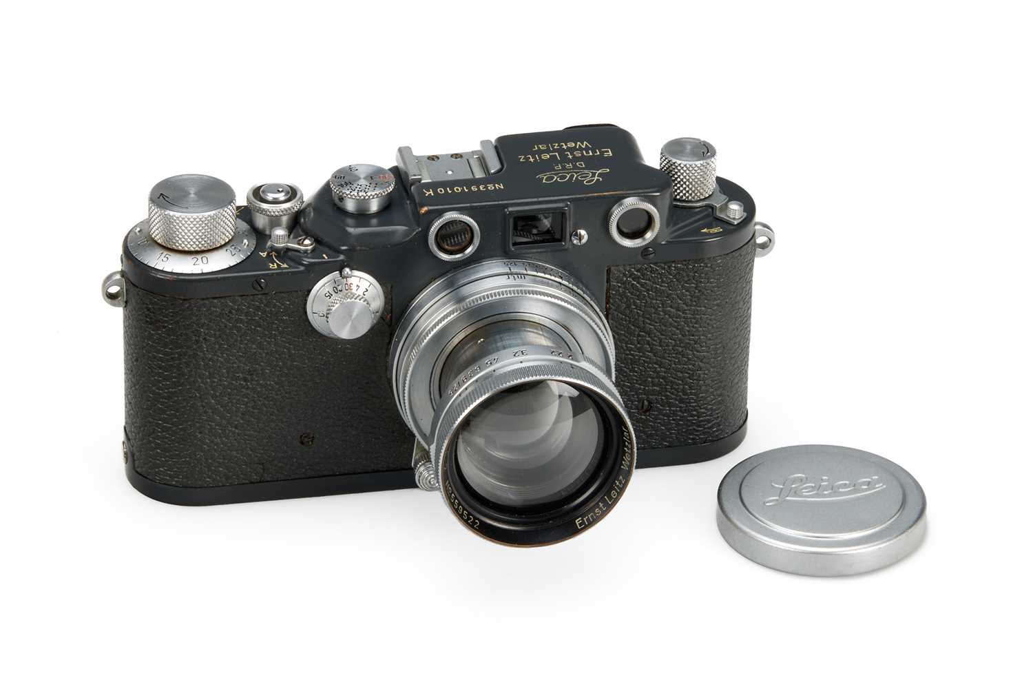 Lot 41 - Leica IIIc K grey 'US Army' + Summitar 2/5cm