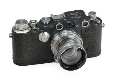 Lot 41 - Leica IIIc K grey 'US Army' + Summitar 2/5cm