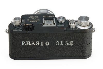 Lot 41 - Leica IIIc K grey 'US Army' + Summitar 2/5cm