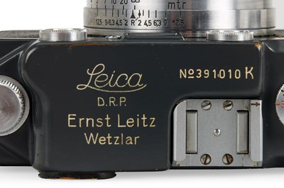 Lot 41 - Leica IIIc K grey 'US Army' + Summitar 2/5cm