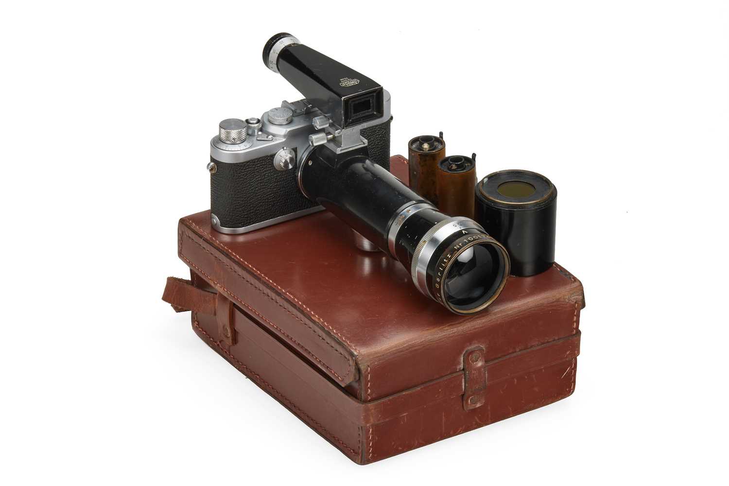 Lot 53 - Leica Ig MS-HK2 'Swedish Military' Outfit