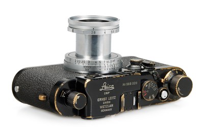 Lot 55 - Leica IIIg Black 'Swedish Military'