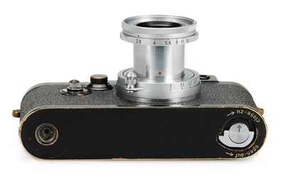 Lot 55 - Leica IIIg Black 'Swedish Military'