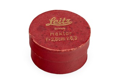 Lot 58 - Leitz Hektor 6.3/2.8cm Nickel