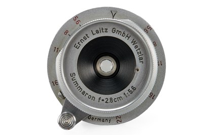 Lot 59 - Leitz Summaron 5.6/2.8cm 'Prototype'