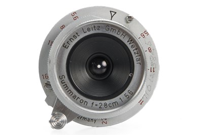 Lot 60 - Leitz Summaron 5.6/2.8cm 'Pre-Series'