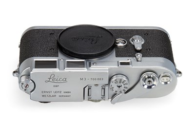 Lot 74 - Leica M3 Nr. 700003 'Willi Stein'