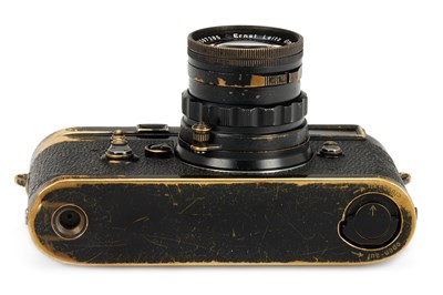 Lot 77 - Leica M3 Black Paint 'Black Counter' + Summicron 2/5cm