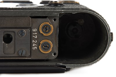 Lot 77 - Leica M3 Black Paint 'Black Counter' + Summicron 2/5cm