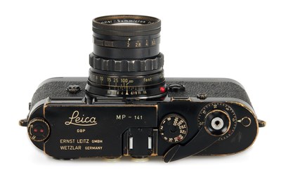 Lot 82 - Leica MP Black Paint + Summicron 2/5cm 'Eric Schaal'