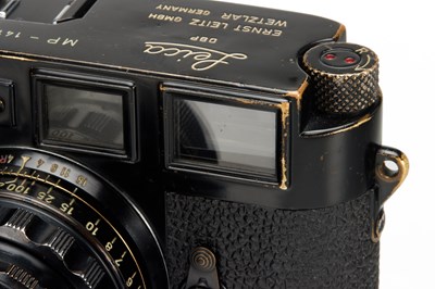 Lot 82 - Leica MP Black Paint + Summicron 2/5cm 'Eric Schaal'