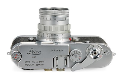 Lot 83 - Leica MP Chrome + Summicron 2/5cm