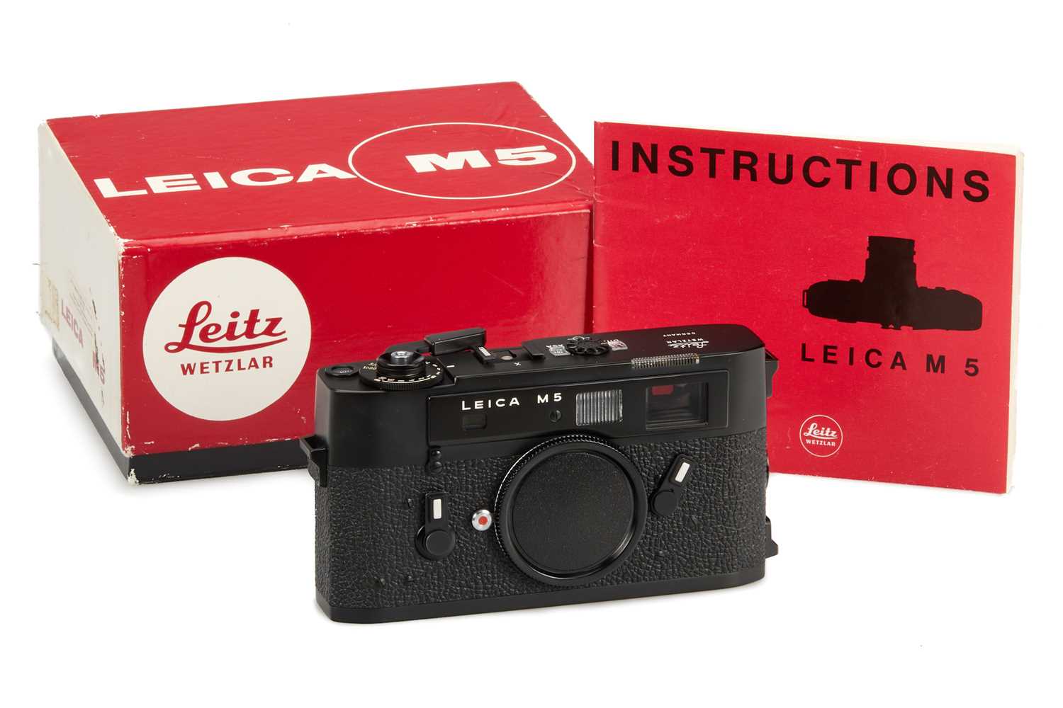 Lot 94 - Leica M5 Black boxed