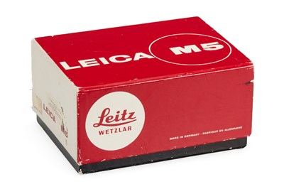 Lot 94 - Leica M5 Black boxed