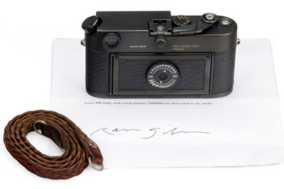 Lot 95 - Leica M6 Black 10404 'Ralph Gibson'