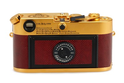 Lot 97 - Leica M6 Brunei Gold 'Diamond' Edition