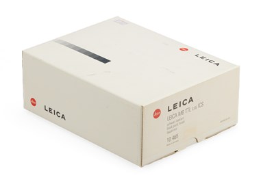 Lot 98 - Leica M6 TTL 0.85 ICS Black Paint