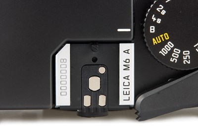 Lot 101 - Leica M6 A (M7 Prototype) Black