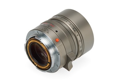 Lot 102 - Leica M7 'Handmade Titanium Camera' Prototype + Summilux-M 1.4/35mm ASPH. Titanium
