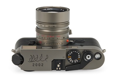 Lot 102 - Leica M7 'Handmade Titanium Camera' Prototype + Summilux-M 1.4/35mm ASPH. Titanium