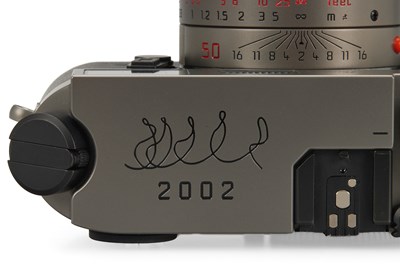 Lot 102 - Leica M7 'Handmade Titanium Camera' Prototype + Summilux-M 1.4/35mm ASPH. Titanium