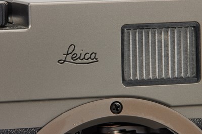 Lot 102 - Leica M7 'Handmade Titanium Camera' Prototype + Summilux-M 1.4/35mm ASPH. Titanium