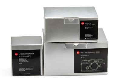 Lot 103 - Leica MP 'LHSA 1968-2003 Hammertone Edition' 10314