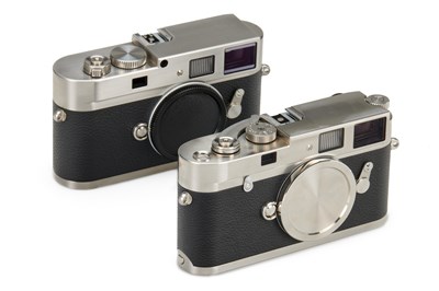 Lot 108 - Leica M Edition 100 'Stainless Steel Prototypes' (2)