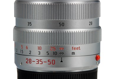 Lot 112 - Leica Tri Elmar-M 4/28-35-50mm Chrome