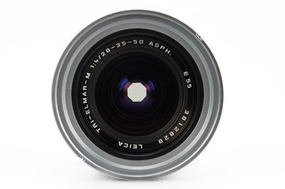 Lot 112 - Leica Tri Elmar-M 4/28-35-50mm Chrome