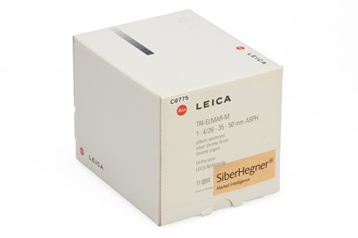 Lot 112 - Leica Tri Elmar-M 4/28-35-50mm Chrome
