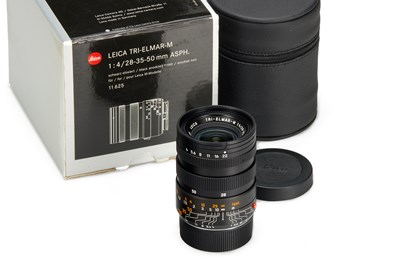 Lot 113 - Leica Tri-Elmar-M 4/28-35-50mm Black