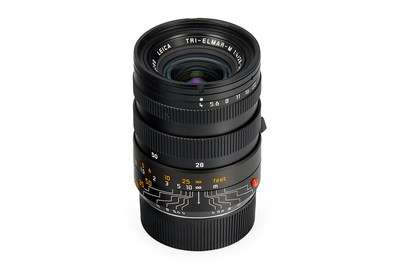 Lot 113 - Leica Tri-Elmar-M 4/28-35-50mm Black