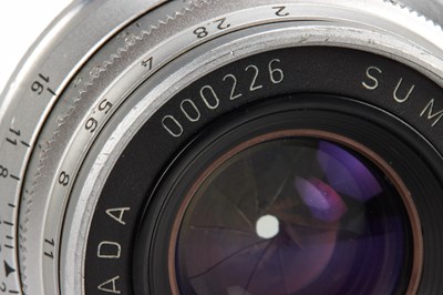 Lot 115 - Leitz Summicron 2/35mm Prototype