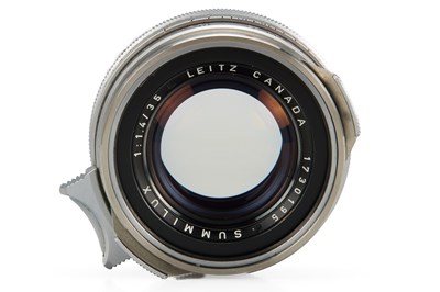Lot 119 - Leitz Summilux 1.4/35mm Chrome