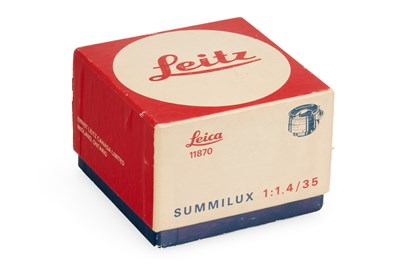 Lot 119 - Leitz Summilux 1.4/35mm Chrome