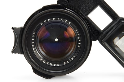 Lot 121 - Leitz Summilux 1.4/35mm Black M3