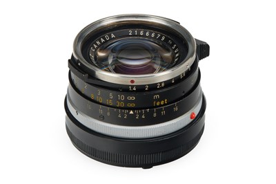 Lot 122 - Leica Summilux 1.4/35mm Black